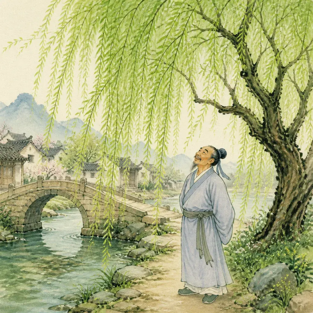 咏柳封面
