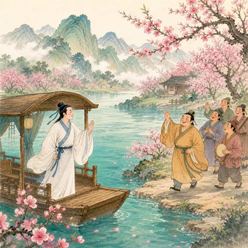 赠汪伦封面